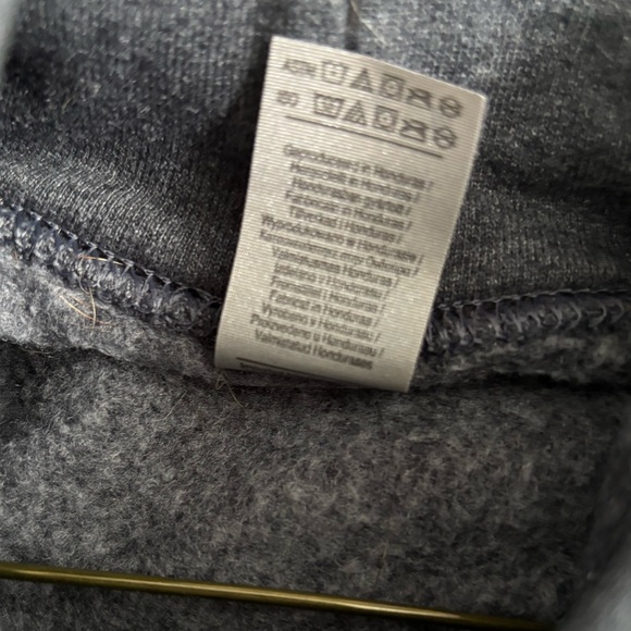 The Folk Tractor Norfolk County Cotton Heavy Blend Gray Hoodie Sweater Gildan M - Picture 5 of 6